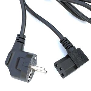 Cable de alimentación ENEC KEMA Cee7/7 a C13 de 1m, color negro, 3G * 0, 75 mm2 - Product Image 3