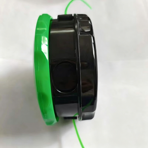 Cabezal de Recorte de Césped para Cortacésped a Batería, Alimentación Automática de Hilo sin Desmontaje, Base Negra/Verde, Estilo Italiano - Product Image 3