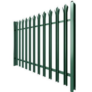 <span class=keywords><strong>Portail</strong></span> de clôture en fer forgé profil W, galvanisé, pour sécurité, clôture de jardin, usine - Product Image 6