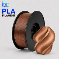 Filamento PLA Extruido Becreative al por Mayor, 1.75mm 1kg, Consumibles para Impresora 3D, 60 Colores Básicos, 190-230, Alta Resistencia al Moldeo, Baja Dureza