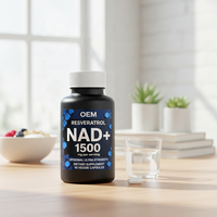 Cápsulas de Gel Suave de Vitaminas Premium NAD+ en Venta, 300 mg 1000 mg, Productos de Belleza, Antioxidantes, Certificados, OEM, Marca Privada, para Adultos