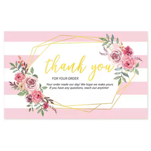 Venta al por mayor <span class=keywords><strong>de</strong></span> tarjetas <span class=keywords><strong>de</strong></span> agradecimiento impresas personalizadas para la pequeña empresa <span class=keywords><strong>de</strong></span> comercio electrónico <span class=keywords><strong>de</strong></span> descuento Cupón <span class=keywords><strong>de</strong></span> papel <span class=keywords><strong>de</strong></span> Arte <span class=keywords><strong>de</strong></span> felicitación - Product Image 4