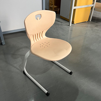 Chaise ergonomique de bureau de direction mobilier scolaire pour étudiant unique cadre métallique en plastique moderne durable couleur personnalisable CE