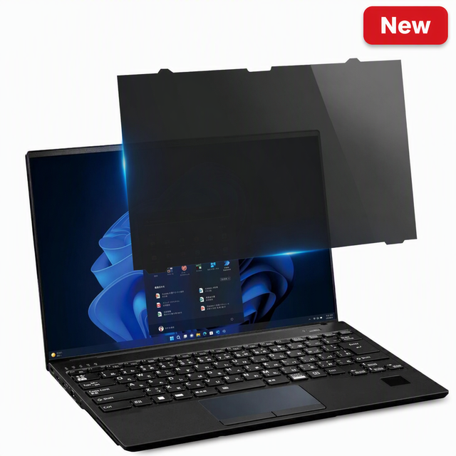 Magnetic Laptop Privacy Screen Filter Anti-Glare Blue Light Removable Privacy Film for MacBook Dell HP 13 14 15.6 Inch Notebook