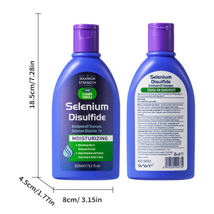 Shampoo e Balsamo Antiforfora a Pulizia Profonda con <span class=keywords><strong>Solfuro</strong></span> <span class=keywords><strong>di</strong></span> <span class=keywords><strong>Selenio</strong></span> per Tutti i Tipi <span class=keywords><strong>di</strong></span> Capelli - Cura del Cuoio Capelluto, Sollievo dalla Forfora, Nutriente - Product Image 6
