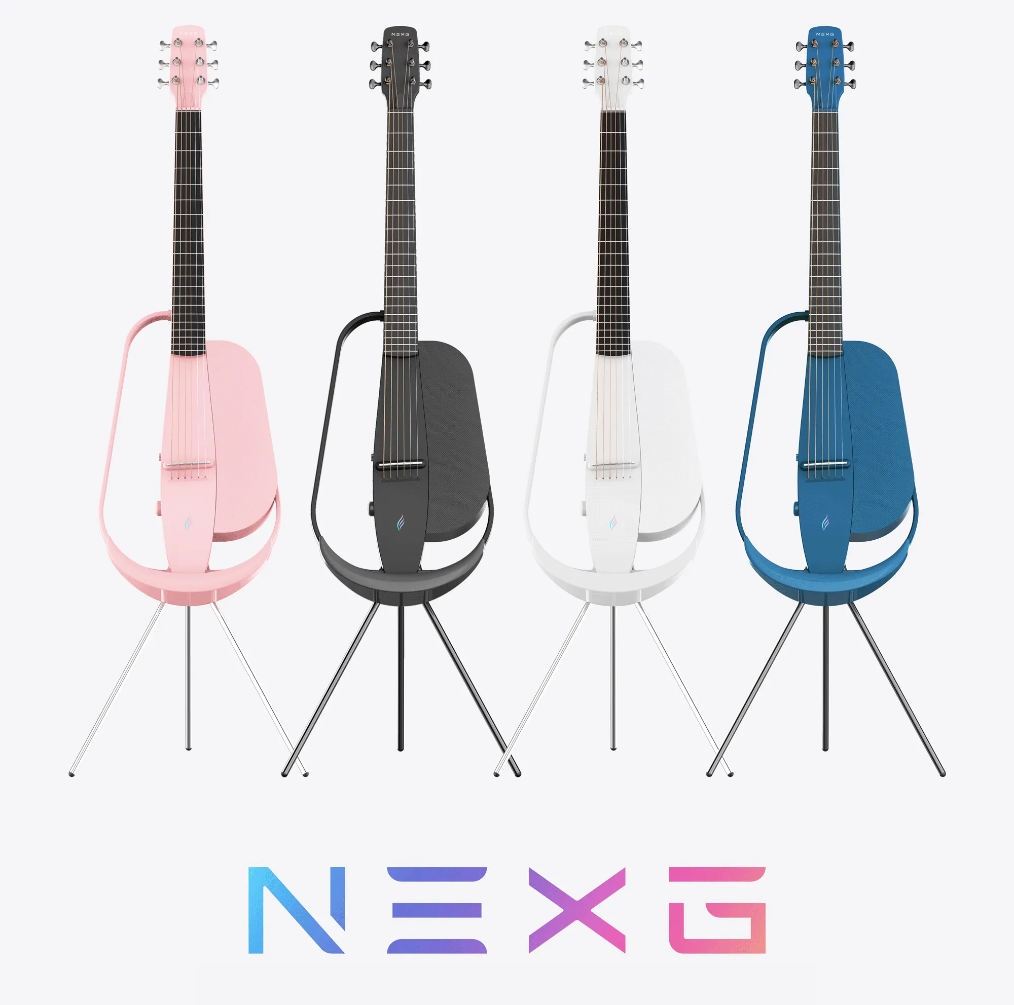 (enya)NEXGfuture guitar NEXG smart amplifier carbon fiber mute guitar beginner guitarsinging travel guitar
