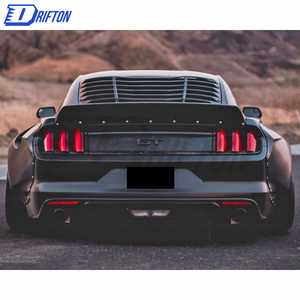 Nuevo Kit de Parachoques de Fibra de Carbono Estilo CHINCHED de Drifton para Mustang ZG 2015-2023, Instalación con Tornillos - Product Image 5