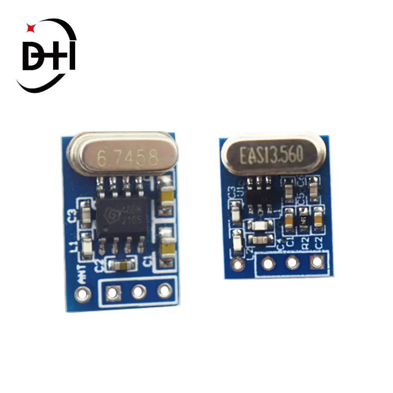 1Set 2Pcs 433MHZ Wireless Transmitter Receiver Board Module SYN115 SYN480R ASK/OOK Chip PCB for arduino