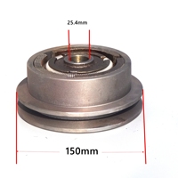 Diamètre d'embrayage de compacteur de plaque de haute qualité 140mm 150mm pour des pièces de machines de construction