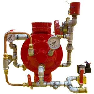 Vanne de régulation d'eau de pluie Zhongsuxiaofang DN65 80 200 250 300 Type diaphragme Protection incendie - Product Image 4