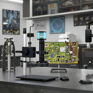 電子デジタル顕微鏡48MPカメラ150Xレンズビデオ顕微鏡フレキシブルスタンドスマートフォンPCB検査はんだ付け - Product Image 1