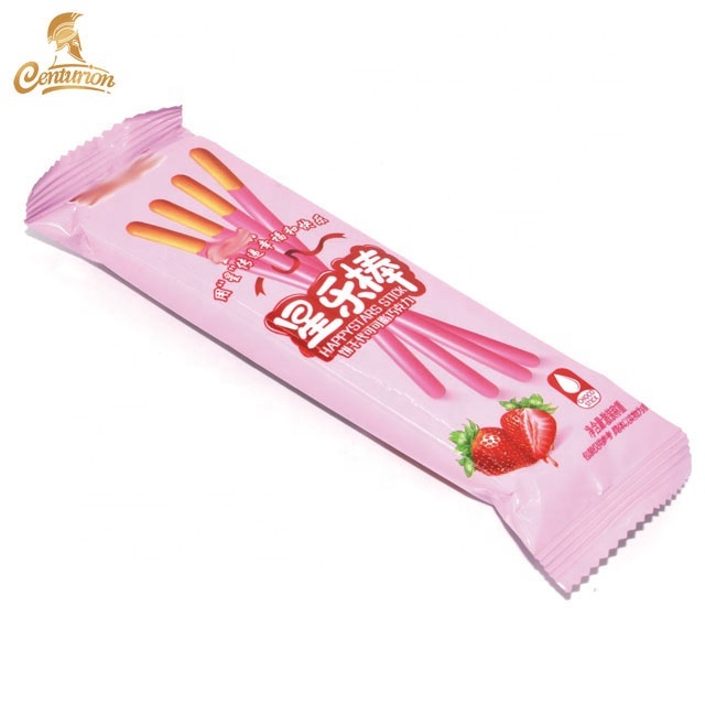 Chocolate Biscuit Stick Strawberry Chocolate And Crispy Biscuits