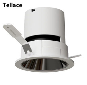 Tellace Trong Nhà Chất Lượng Cao Độ Sáng Trắng Đen Nhà Khách Sạn Văn Phòng Die Cast Nhôm Lõm Trần 7W <span class=keywords><strong>LED</strong></span> Tại Chỗ Xuống Ánh Sáng - Product Image 2