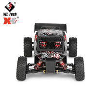 NUEVO Wltoys 124016 1/12 WD 2.4G RC Camioneta Todoterreno sin Escobillas de Alta Velocidad 75km/h con Chasis Metálico y Control Remoto GPS de 100m