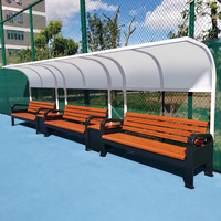 Jardin extérieur ou banc de rue avec la construction en métal de dossier pour des parcs d'écoles et des zones récréatives