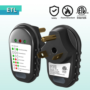 Analyseur de <span class=keywords><strong>circuit</strong></span> RV 30 AMP, testeur de socle RV 30A 125V avec voyant LED TT-30P, prise de test pour <span class=keywords><strong>camping</strong></span>-<span class=keywords><strong>car</strong></span>, homologué ETL - Product Image 4