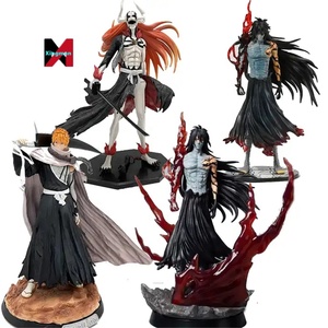 4 Styles 33CM PVC Action Anime Figures Ulquiorra Cifer Kurosaki Niutou <span class=keywords><strong>Ichigo</strong></span> Halibel BLEACH <span class=keywords><strong>Figurine</strong></span> Collection - Product Image 1