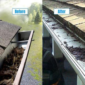 Máng xối Bảo vệ lá lọc nhôm mưa máng xối bảo vệ bộ lọc tấm đục lỗ 5 inch - Product Image 6