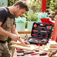 Ensemble d'outils de mécanicien professionnel de 36 pièces pour la rénovation de la maison et le montage de meubles