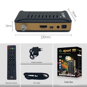 Récepteur satellite TV miniature Qsport DVB-S2 Décodeur Free to Air FTA Décodeur DVB <span class=keywords><strong>LNB</strong></span> <span class=keywords><strong>Tuner</strong></span> Récepteur numérique Décodeur - Product Image 6