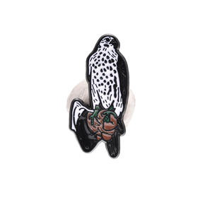 Pegatinas de Insignias de Animales de Aleación de Zinc con Esmalte Suave, Diseño Personalizado, Ideales para Accesorios de Teléfono y Regalos Conmemorativos - Product Image 3