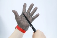 Guantes Resistentes a Cortes de 5 Niveles (Acero Inoxidable) Directo de Fábrica, Guantes de Seguridad Industriales y para Manipulación de Alimentos