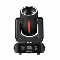 Mini 180W faisceau tête mobile LED lumières de scène 8 couleurs 3D Spot Halo effet 8 Gobos 18 prismes rotatifs DJ lavage DMX512 RGBW émission