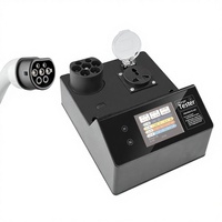 Nouveau testeur de station de recharge pour véhicules électriques de type 2, sortie 22 kW 32 A, entrée 380 V, Goodev Tech pour l'inspection et les tests