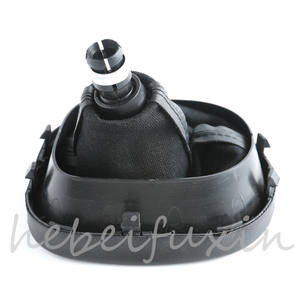 หัวเกียร์รถยนต์โฟล์คสวาเกน ทัวรันสีดำ 5 6 สปีด พร้อมฝาครอบกันฝุ่น ดีไซน์ตามหลักสรีรศาสตร์ - Product Image 2