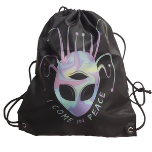 <span class=keywords><strong>Bolsa</strong></span> Deportiva Impermeable de Poliéster 210D con Cordón y Logotipo Personalizado al por Mayor - Product Image 2
