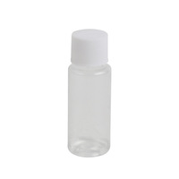 Bouteilles en plastique PET transparentes de 10/100 ml, vides, rechargeables, pour liquides, lotions, voyages, stockage, cosmétiques