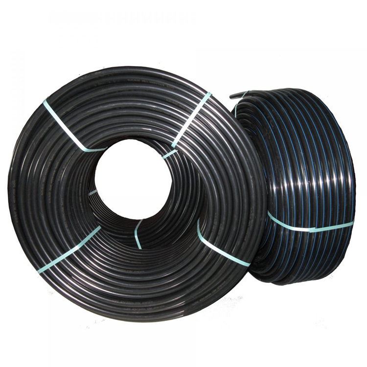 SDR11 HDPE PE Pipe 32mm 63mm Black Plastic Water Supply Pipe For Conveying Water