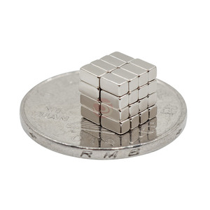 Imán de cubo a <span class=keywords><strong>precio</strong></span> competitivo, imán de bloque fuerte N50 2X1x1 <span class=keywords><strong>2</strong></span> ndfeb - Product Image 2