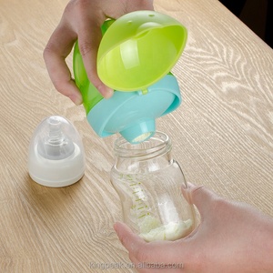 Dispenser per <span class=keywords><strong>latte</strong></span> in polvere per bambini in movimento Dispenser per Formula rotante a quattro scomparti e contenitore per Snack - Product Image 4