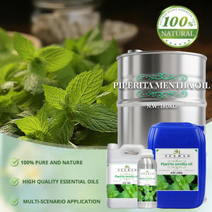 Aceite Esencial Puro de Primera Calidad, Aceite de Menta Piperita Prensado en Frío, Aceite de Menta y Hierbabuena para Repelente de Mosquitos y Limpieza Bucal - Product Image 4