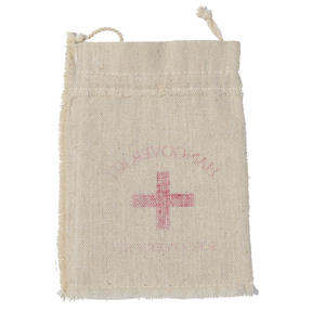 Bolsa con cordón de algodón y lona reciclable al por mayor, <span class=keywords><strong>kit</strong></span> de recuperación con logotipo impreso personalizado, bolsa de regalo - Product Image 4