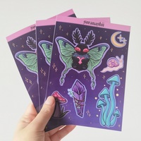 Pas de minimum personnalisé kiss cut autocollant feuilles fabricants personnalisé étanche anime Halloween vinyle autocollant feuilles