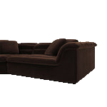 Hiện đại nhung đỏ vải l-hình dạng cắt <span class=keywords><strong>Sofa</strong></span> giường cho phòng khách bệnh viện thanh lịch nhung đỏ đồ nội thất thiết lập cho căn hộ sử dụng - Product Image 2
