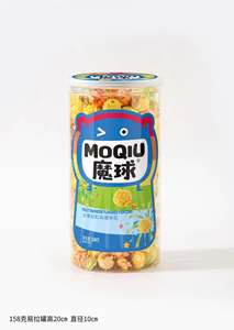 فشار حلو معلب بالجملة على الطريقة الأمريكية، فشار كروي 158 جرام في زجاجة، وجبة خفيفة ناعمة للسوبر ماركت والسينما - Product Image 2