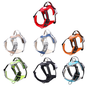 Dog Fashion <b>Pet</b> Chest Strap Traction Rope <b>Pet</b> Reflective Double Layer Vest Strap Medium Large Dog Explosion Proof Breaststrap - Product Image 6