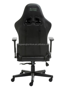<span class=keywords><strong>Chaise</strong></span> <span class=keywords><strong>de</strong></span> jeu PC ergonomique en cuir PU avec logo <span class=keywords><strong>Razer</strong></span> personnalisé, nouveau style avec accoudoirs pivotants, fonction <span class=keywords><strong>de</strong></span> sommeil, utilisation au <span class=keywords><strong>bureau</strong></span> - Product Image 2