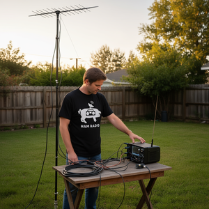 T-shirt pour amateurs de radioamateurs, code Morse, geek, opérateur CW - Product Image 3