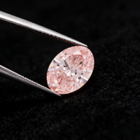 Diamantes Cultivados en Laboratorio CVD de 2 Quilates, Claridad VS1, Color D, Corte Oval Excelente, Certificados por IGI