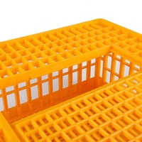 Prix de gros, cages de transport pour volailles d'élevage, 75*55*33cm, cage de transport pour poulets de chair, cage à poulets pour le transport de poulets/