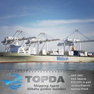Shanghai Ningbo Yiwu Port Matson Expediteur Ddp Zee Oceaan Expediteur Van <span class=keywords><strong>China</strong></span> Naar Usa Magazijn Lcl - Product Image 3