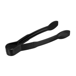 Resistente duro PC utensili da servizio in plastica grande insalata pinza per cucina festa cibo Buffet di plastica nera per servire Clip smerlato - Product Image 6