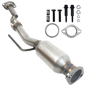 EPA onayı yedek otomobil egzoz parçaları iki seramik substrat katalizörleri ile yüksek akış evrensel katalitik konvertör - Product Image 6