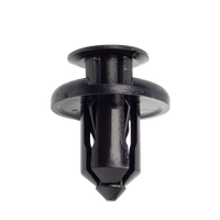 91503-SZ3-003 Noir Nylon POM PP Plastique Auto Fastener & Clip Push Type Bumper Retenues et Attaches pour Voiture Automobile