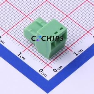 KF2EDGK-2.54-3P Plug-in Terminal Block P=2.54mm Connector ( Connector Type: Plug )( Construction: 1x3P )( Pitch: 2.54mm ) - Product Image 2