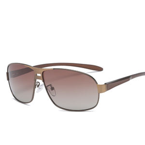 แว่นกันแดดทรงไลท์เชด คุณภาพสูง แฟชั่นใหม่ รับทำโลโก้ แว่นกันแดดโพลาไรซ์อะซิเตทสำหรับผู้ชายสำหรับวิ่ง - Product Image 3